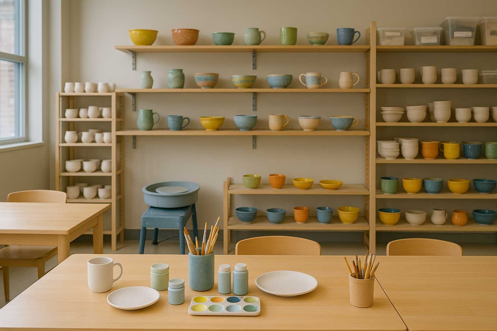 community events pottery workshop creative activity space Delta, BC Art Spots and Pottery Painting