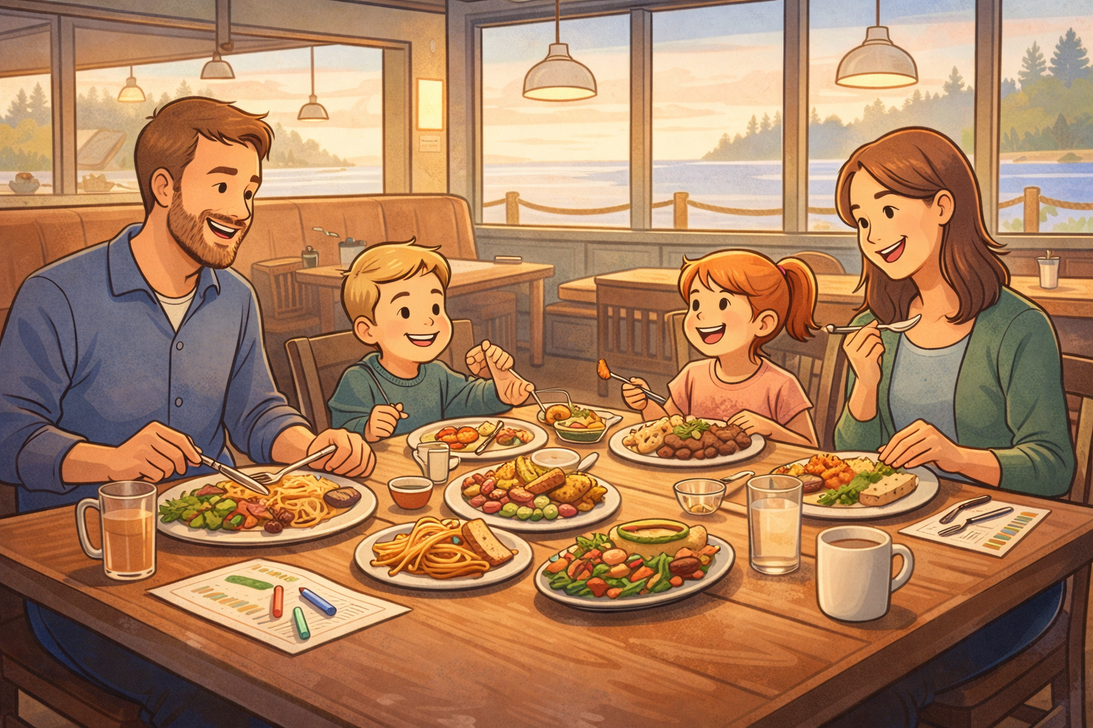 Delta BC Family Restaurants Kids Love