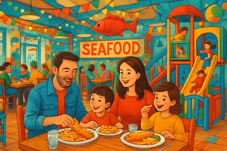 kid friendly seafood restaurants