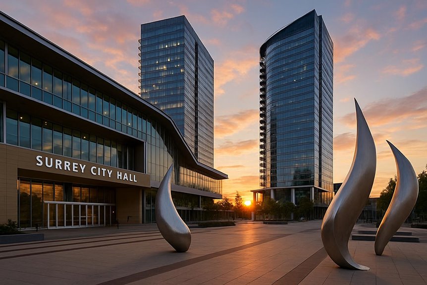 modern urban architectural backdrop