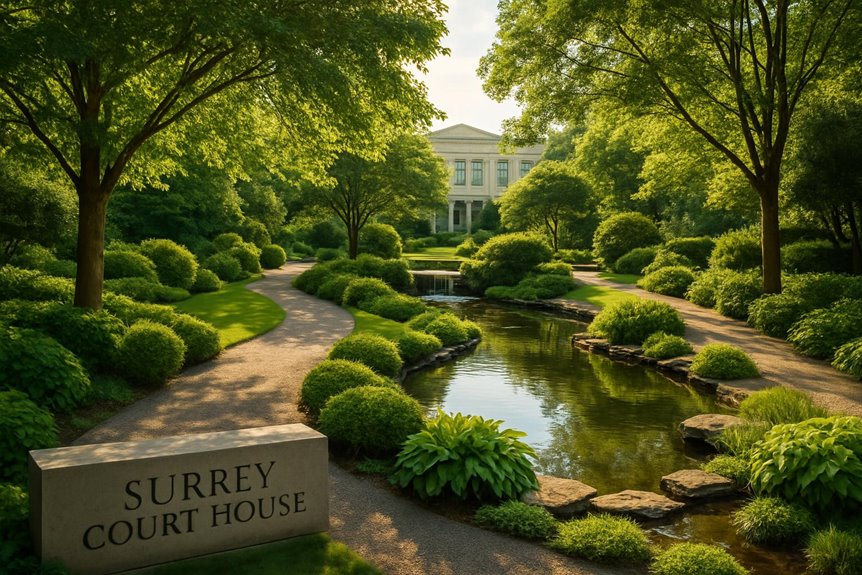 polished garden city charm