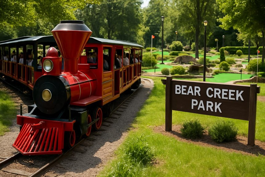 train rides and adventures ehrli Parks In Delta for family outings train rides and adventures