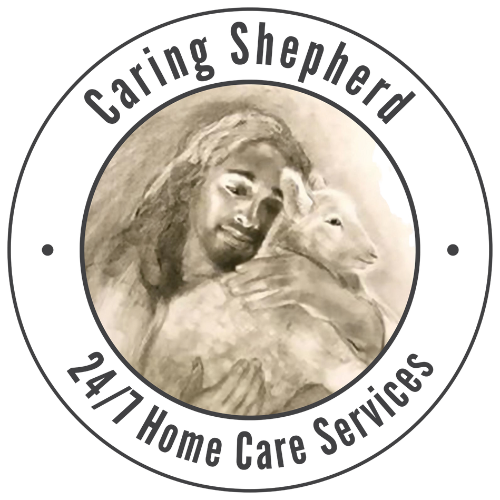 Logo Caring Shepherd white Caring Shepherd In-Home Care & Care Centre Support