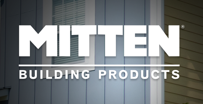 Mitten Building Product logo Affordable Siding