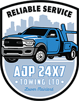 logo 65aca65028 AJP 24X7 Towing Ltd. - Surrey BC