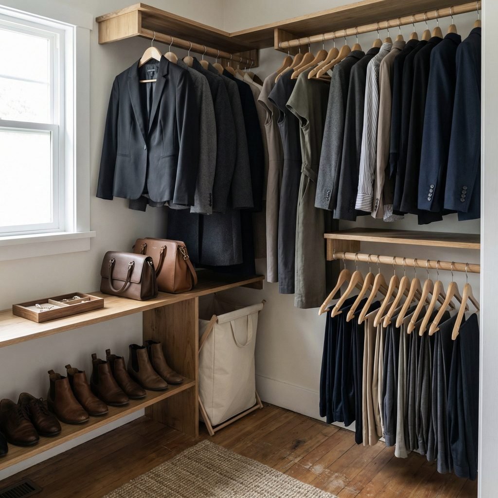 lio square Life, In Order Organized closet — Life, In Order