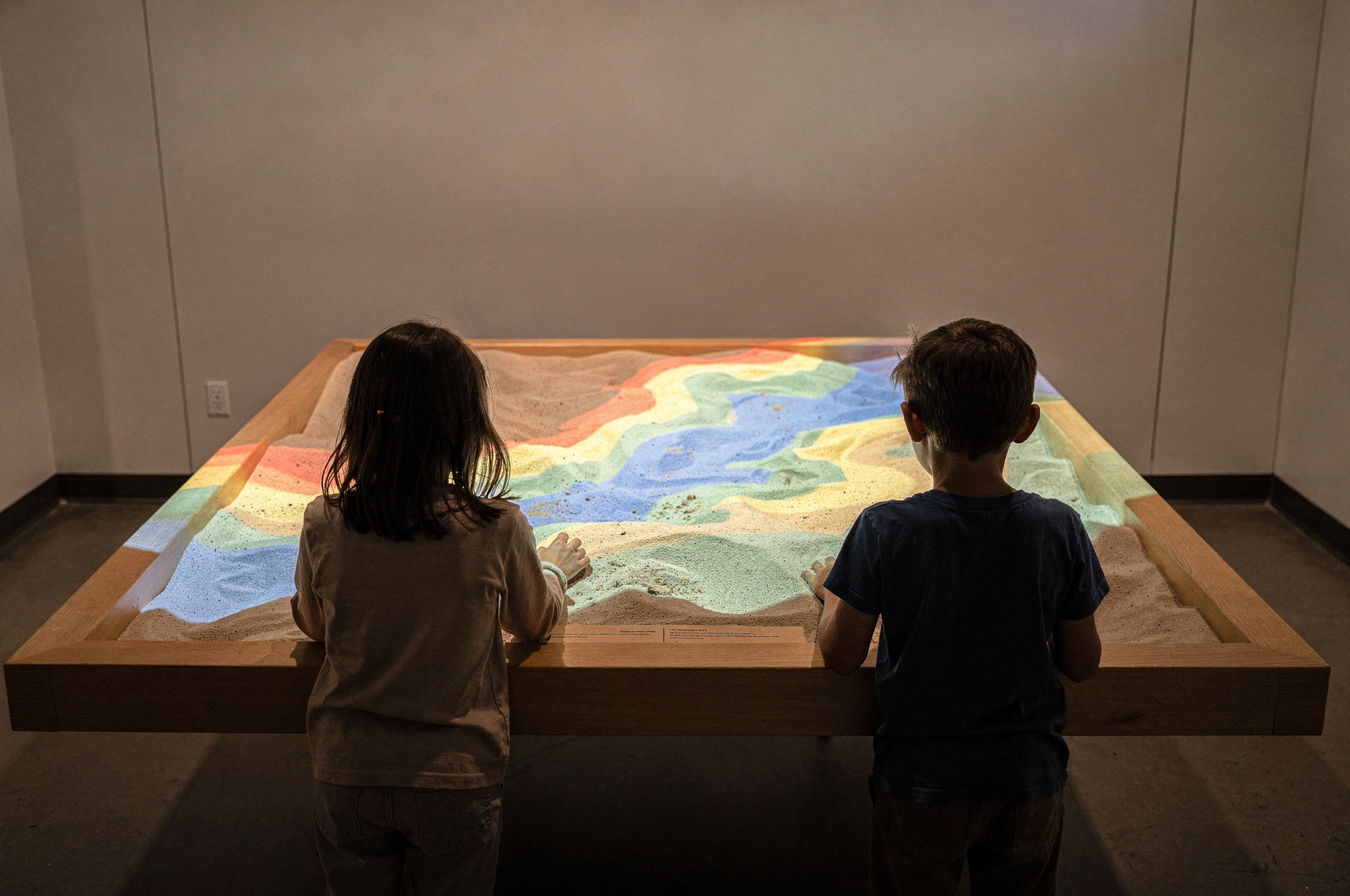 children playing sand display local discovery centre ladner v2 Educational Fun for Kids: Delta BC